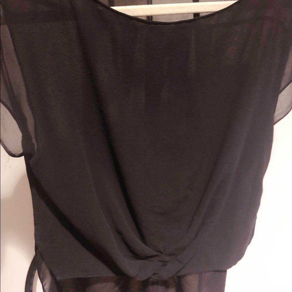 Zara Black Top